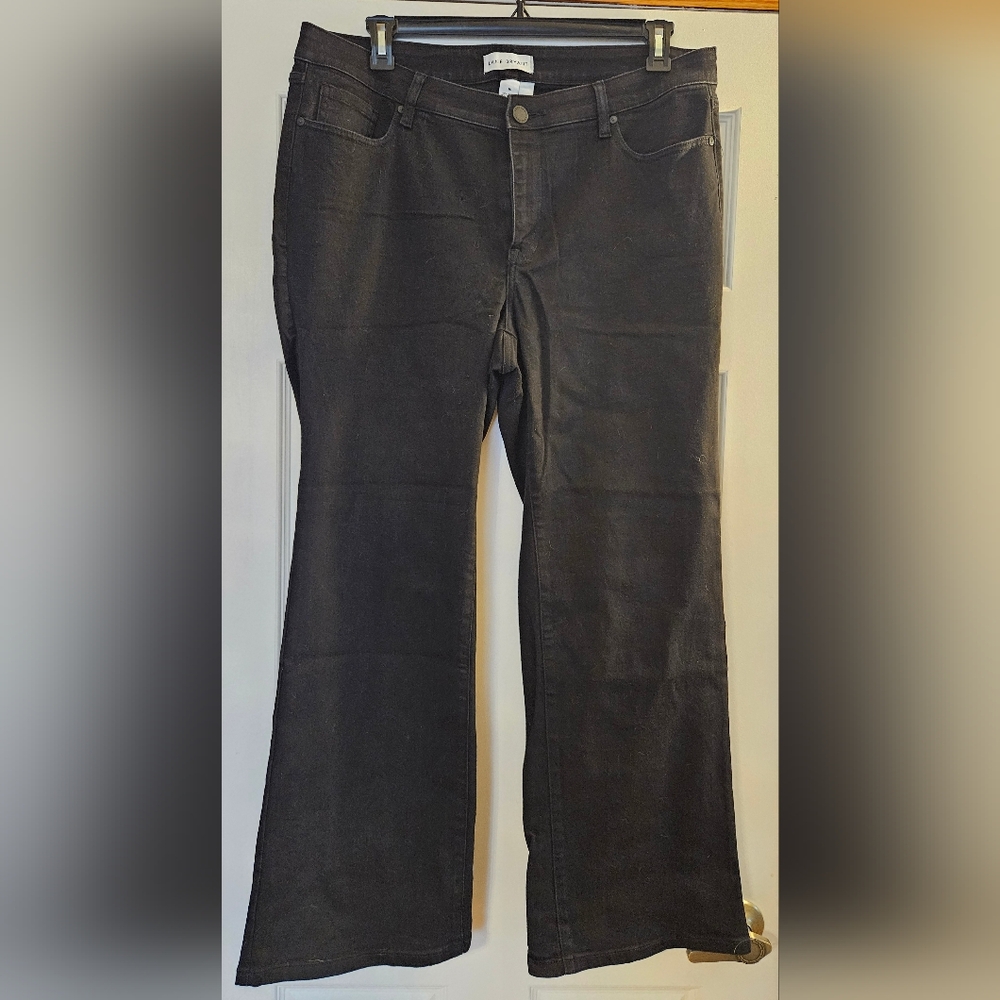 Lane Bryant Mid-Rise Black Jeans